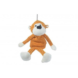 Brinquedo Macaco de Pelúcia para Cães - 50 cm -  Laranja
