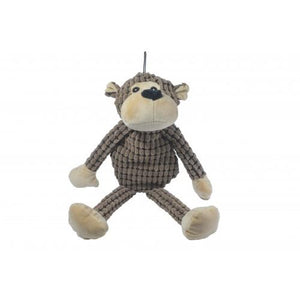 Brinquedo Macaco de Pelúcia para Cães - 50 cm - Marrom pet shop niteroi