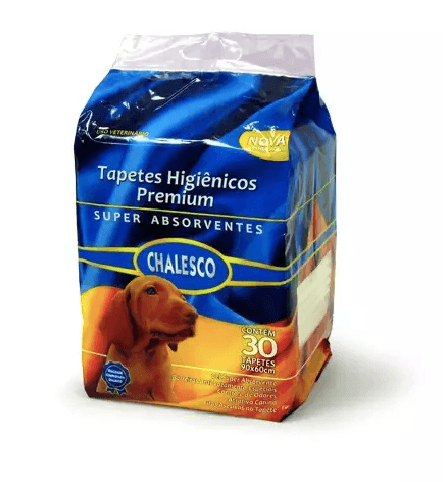 Tapete Higiênico Chalesco Premium para Cães - 30 unidades