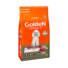 Carregar imagem no visualizador da galeria, Ração Golden Formula Mini Bits Carne e Arroz para Cães Adultos de Raças Pequenas