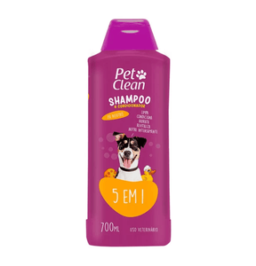 Shampoo e Condicionador para Cachorro e Gato Pet Clean - 700 ml