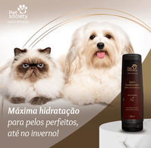 Carregar imagem no visualizador da galeria, Condicionador Hydra Brilho e Desembaraço Pet Society 290 ml