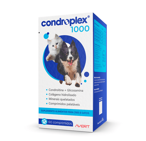 Condroplex 1000 Suplemento Avert - 60 comprimidos
