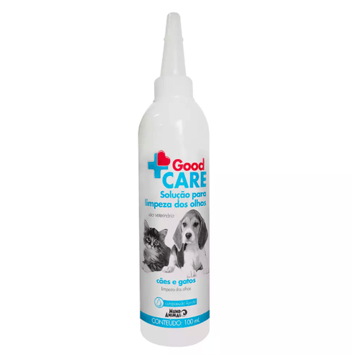 Good Care Solução para Limpeza dos olhos Mundo Animal 100 ml pet shop niteroi