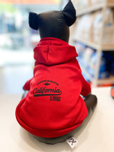 Carregar imagem no visualizador da galeria, Ação Solidária - Blusão Glamour Moletom Califórnia Vermelho