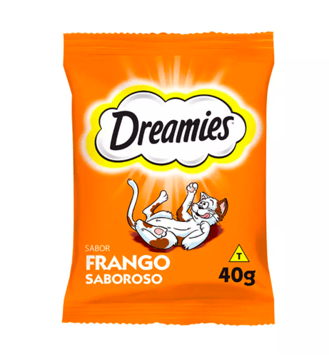 Petisco Dreamies Frango Para Gatos Adultos 40 g pet shop niterói