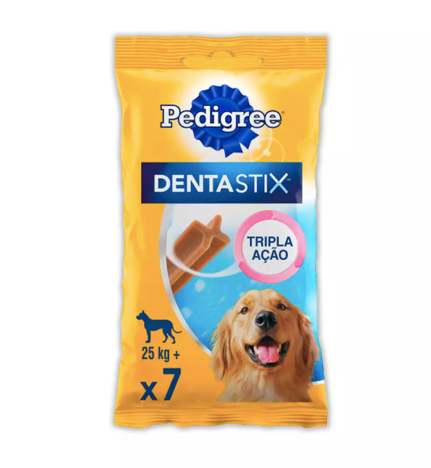 Petisco Pedigree Dentastix Cuidado Oral Para Cães Adultos Raças Grandes 7 Unidades pet shop niterói