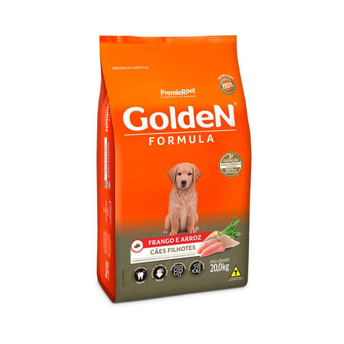 Ração Golden Formula Filhote Sabor Frango e Arroz para Cães pet shop niteroi