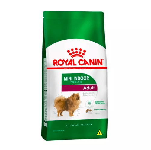 Ração Royal Canin Mini Indoor Cães Adultos - 2,5kg pet shop niteroi