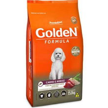 Carregar imagem no visualizador da galeria, Ração Golden Formula Mini Bits Carne e Arroz para Cães Adultos de Raças Pequenas - Petily
