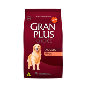 Ração Guabi GranPlus Choice Frango e Carne para Cães Adultos - 15kg - Petily