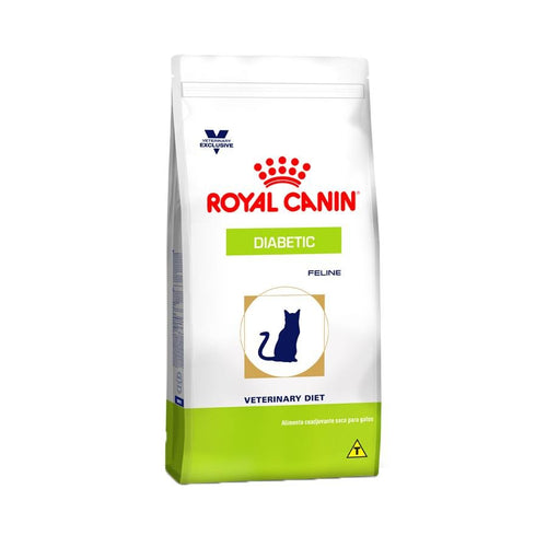 Ração Royal Canin Veterinary Diabetic - Gatos Adultos - 1,5kg - Petily