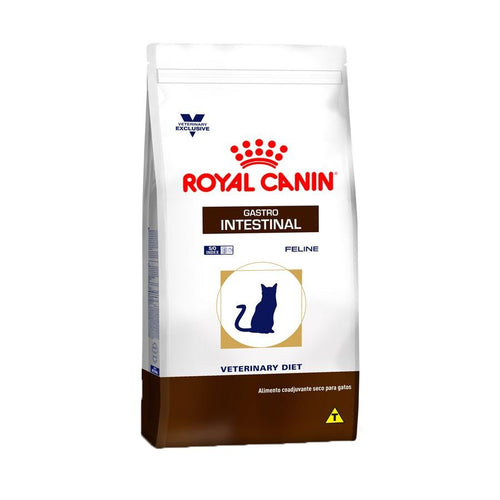 Ração Royal Canin Veterinary Gastro Intestinal para Gatos Adultos - 1,5kg - Petily