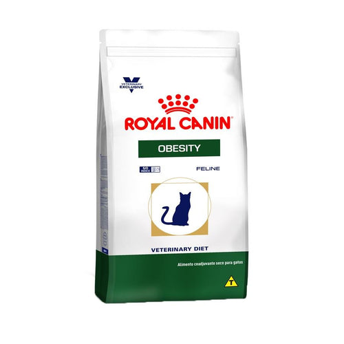 Ração Royal Canin Veterinary Obesity - Gatos Adultos - 1,5kg - Petily