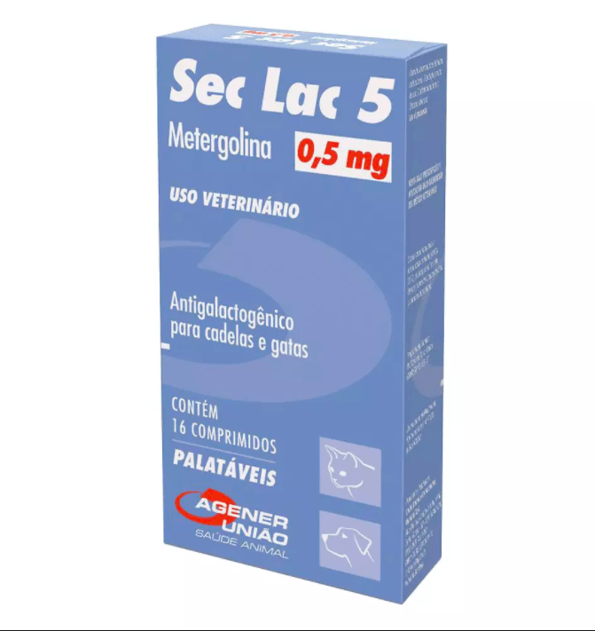 Sec Lac Agener União 0,5mg pet shop niterói