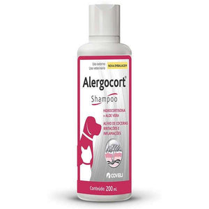 Shampoo Coveli Alergocort - 200ml pet shop niteroi