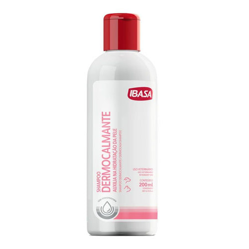 Shampoo Dermocalmante para Cães e Gatos Ibasa 200ml - Petily