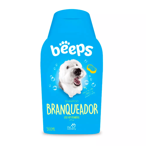 Shampoo Pet Society Cães e Gatos Linha Beeps Branqueador pet shop niteroi