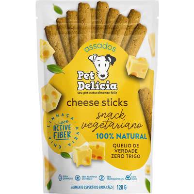 Snack Pet Delícia Cheese para Cães - 120g - Petily
