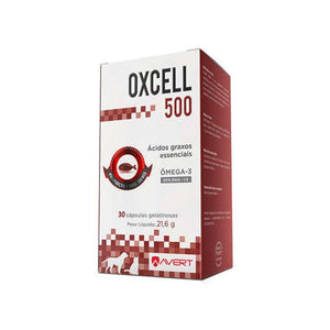 Suplemento Oxcell para Cães e Gatos Avert 30 Cápsulas - Petily