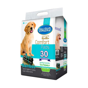 Tapete Higiênico para Cães Comfort Bamboo Chalesco - 30 unidades