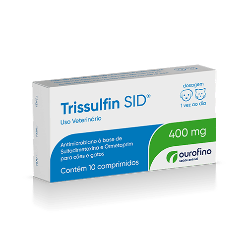 Trissulfin 400 mg - Blister com 10 comprimidos
