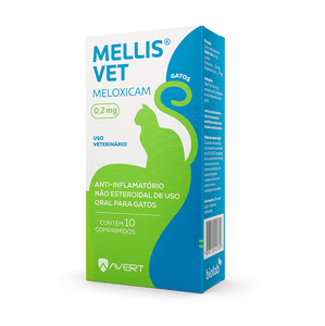 Anti-inflamatório Avert Mellis Vet para Gatos 0,2mg