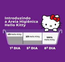 Carregar imagem no visualizador da galeria, Areia Higiênica Hello Kitty Zero Odor, Biodegradável, Grossa 2 kg