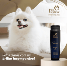 Carregar imagem no visualizador da galeria, Shampoo Hydra Pelo Claro Pet Society 300ml