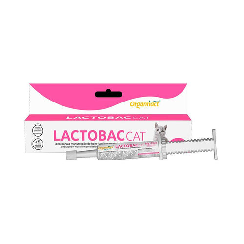 Suplemento Lactobac Cat Organnact - 16g