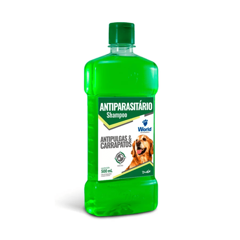 Shampoo Antiparasitário Dug's World para Cães 500ml
