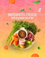 Carregar imagem no visualizador da galeria, Ração Úmida Organnact Be Nature Day By Day para Cães Filhotes Sabor Frango, Mandioquinha, Cenoura e Espinafre 300 g