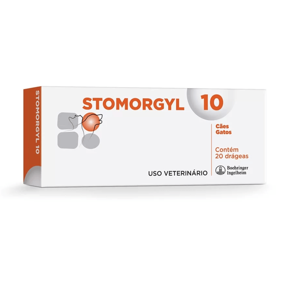 Stomorgyl 10 Antibiótico Boehringer Ingelheim para Cães e Gatos