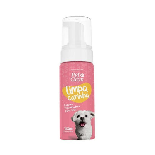 Espuma Higienizadora Pet Clean Limpa Carinha 150ml