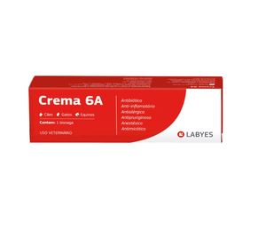 Crema 6A Pomada Dermatológica - Dermatite Alergia Lesoes na Pele - Labyes