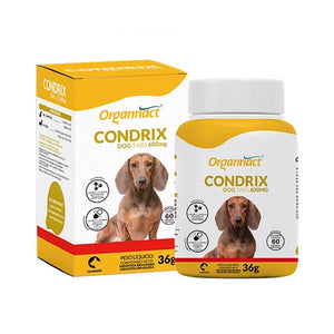 Suplemento Organnact Condrix Dog para Cães Tabs 600 mg