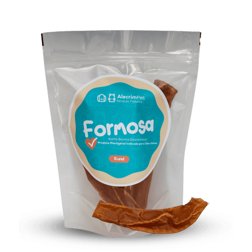 Mordedor Natural para Cães - Formosa (Aorta Bovina Desidratada) - 5 unidades