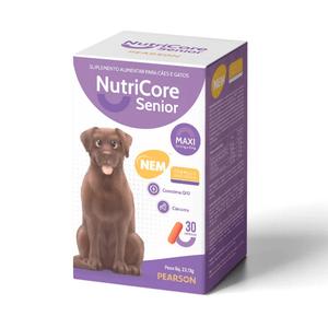 Suplemento Alimentar NutriCore Senior Maxi para Cães - 30 capsulas