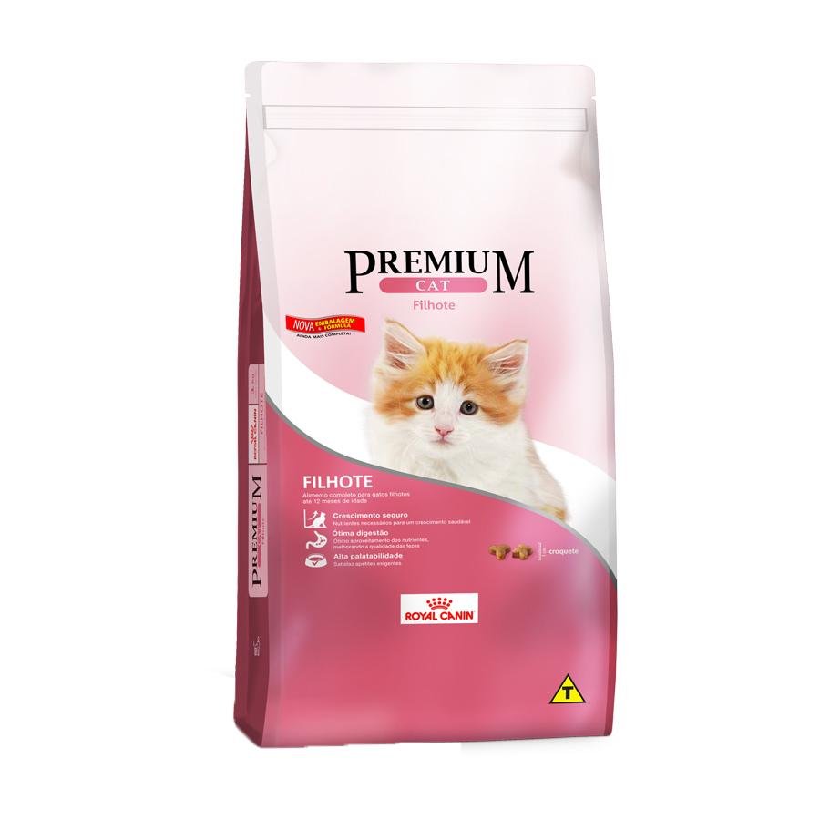 Ração Royal Canin Cat Premium Kitten Gatos Filhotes - Petily