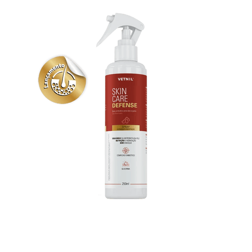 Spray Skin Care Defense Simbiótico para Cães e Gatos 250ml